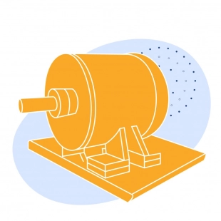 Двигатель буровой установки BS06 1000 кВт 600 В