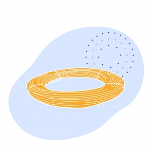 Канат грузовой 71 мм ТЛК-О ГОСТ 3079-80