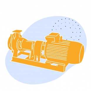 Многоступенчатый насос 65-33 11/2A-G-300-EQBE Boosta