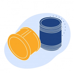 Муфта БТС 178х190 мм Д ст20 ГОСТ 632-80