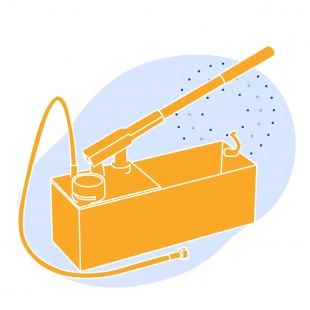 Насос опрессовочный ручной УГО-50