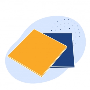 Паронит листовой общего назначения 0.8х1500х1000 мм ПОН ГОСТ 481-80