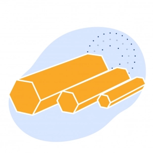 Шестигранник калиброванный 63 мм 40Х ГОСТ 8560-78