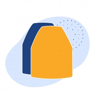 Стальная бронеплита РИМ-СЦ-4178 110Г13Л