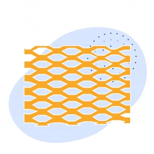 Стальная просечно-вытяжная сетка 4х1 мм ст3 ГОСТ 3826-82