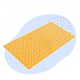 Лист стальной рифленый чечевица 8 мм СТ1 ГОСТ 8568-77