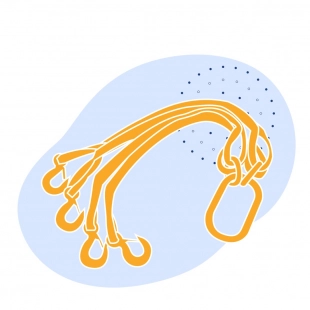 Строп текстильный 4СТ 3 м 6 т