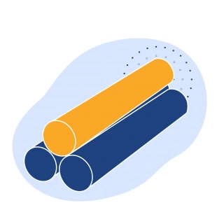 Ванадиевый пруток 100 мм ВнП-2 ТУ 48-4-374-76