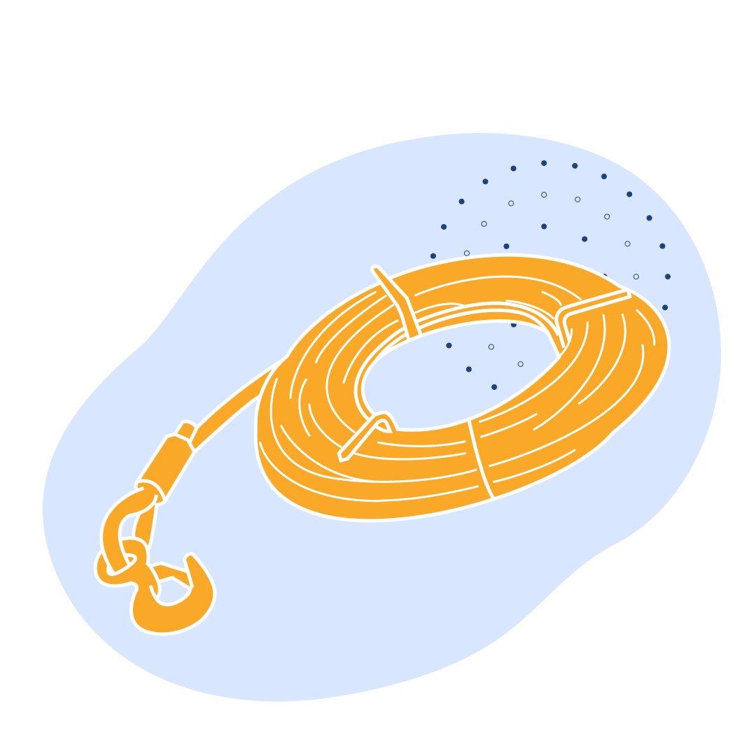 Канат крановый 4.5 мм 6х19 (11+6+6/6)+1 ГОСТ 2688-80