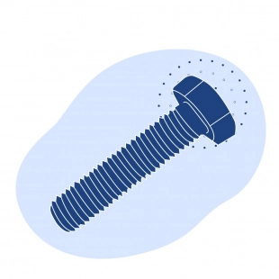 Болт М20x40 мм 12Х18Н10Т ГОСТ 7796-70