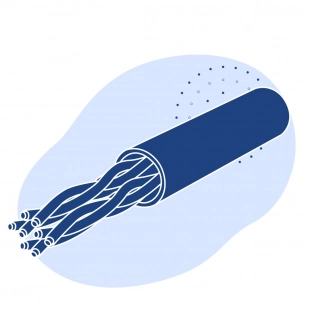 Кабель связи бронированный 500 пар 0.4 мм ТППэпБ ГОСТ 31943-2012