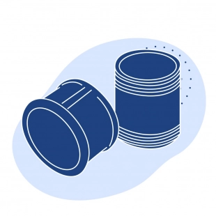 Муфта БТС 178х190 мм Д ст20 ГОСТ 632-80