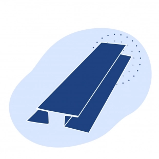 Н-образный профиль стальной 500х300х14.2 мм 17Г1С ТУ 14-2-24-72