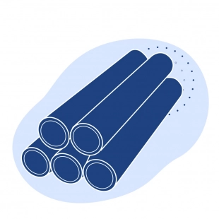 Труба нержавеющая шлифованная 32х1.4 мм 04Х17Т ГОСТ 11068-81