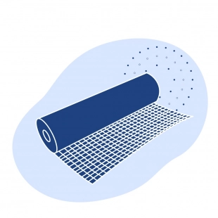 Стальная штукатурная сетка 2х0.5 мм Ст20 ГОСТ 3826-82