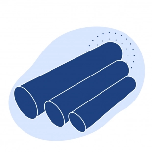 Труба ПНД напорная 250х11.9 мм SDR 21 ПЭ 63 ГОСТ 18599-2001