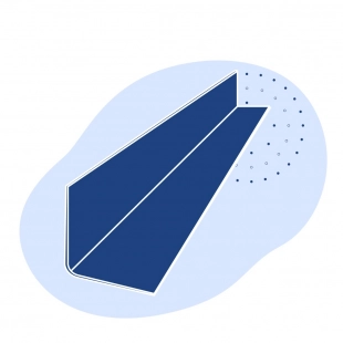 Уголок оцинкованный 50х50х4 мм ст3 ГОСТ 8509-93