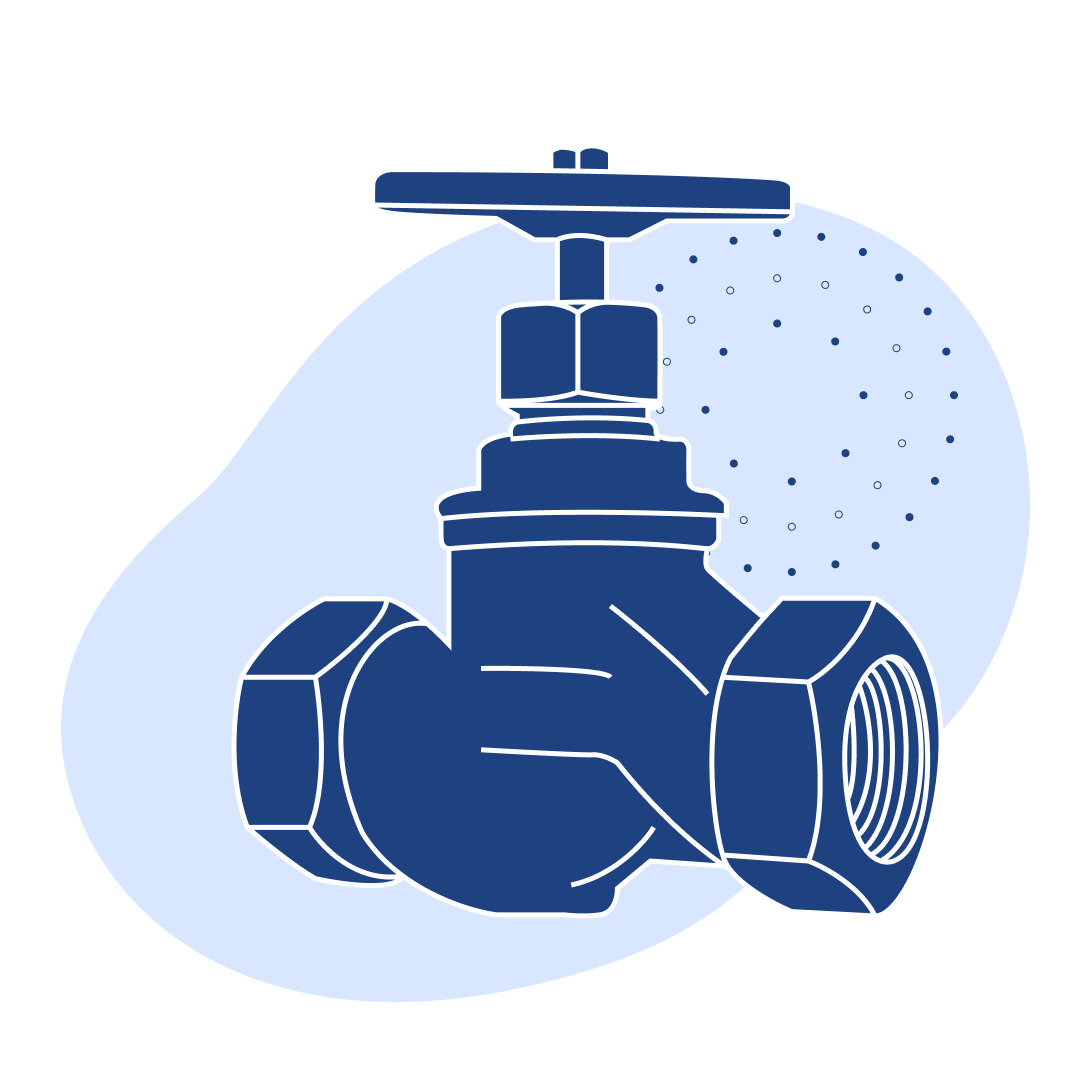 Вентиль чугунный запорный фланцевый Ду 25 дюйм Ру 16 МПа