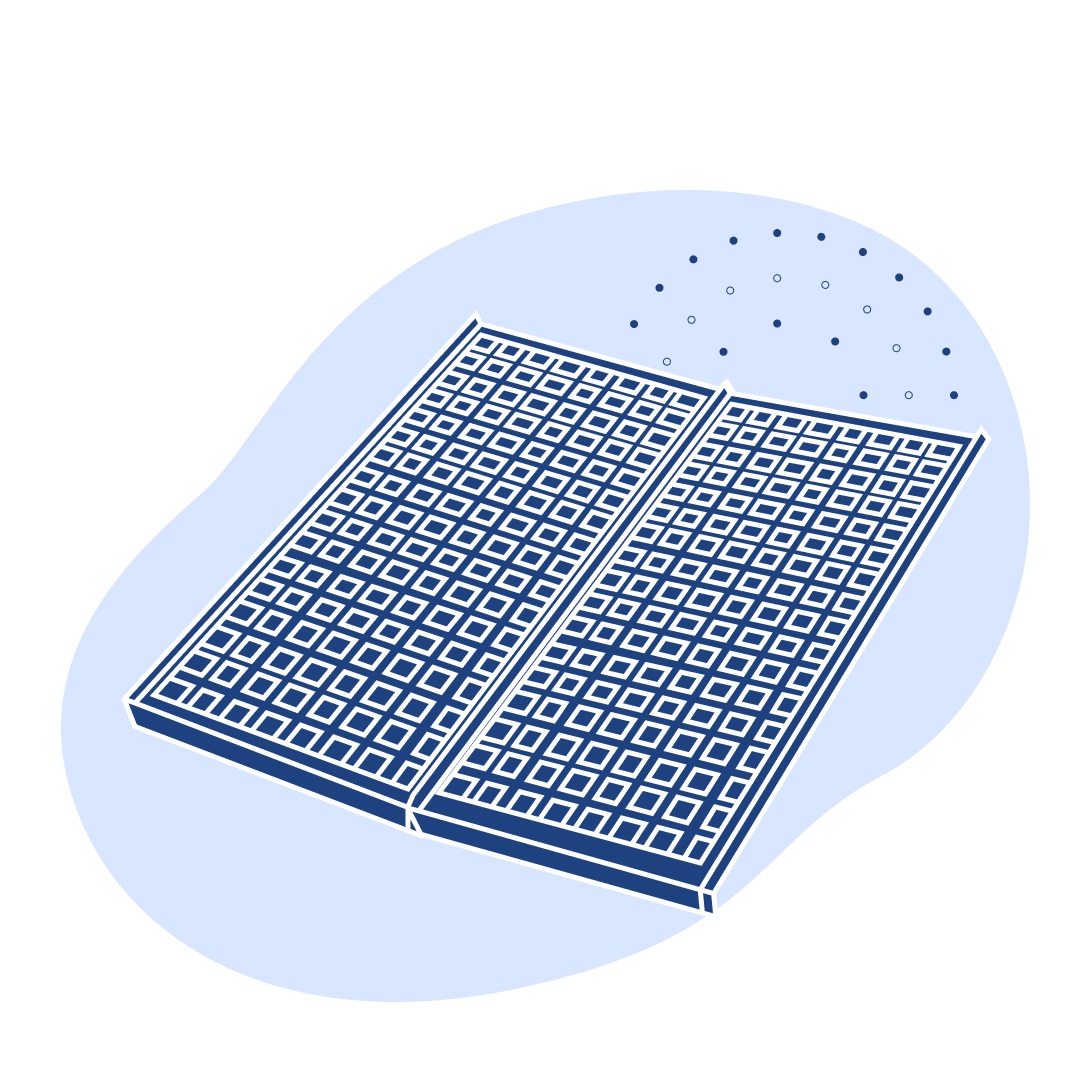 Сетка для грохотов ГОСТ 3306-88 4x1.6x4500x1750 мм